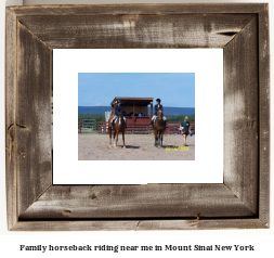 family horseback riding near me in Mount Sinai, New York